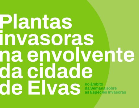 Plantas invasoras na envolvente da cidade de Elvas: 8 de maio (palestra e caminhada)