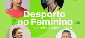 Palestra "Desporto no Feminino": entrada livre